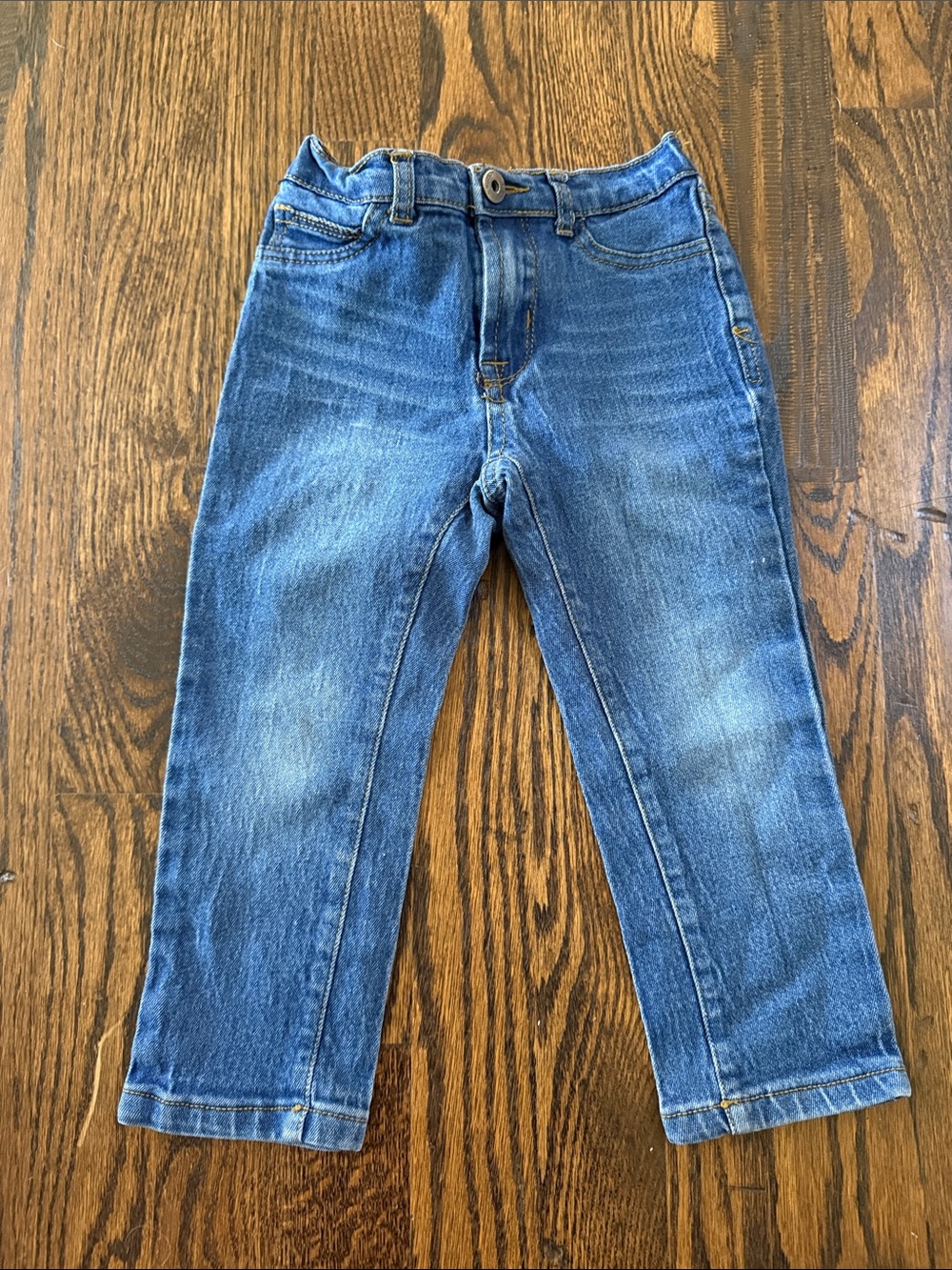 Hudson Kids Straight Jeans in Blue Wash